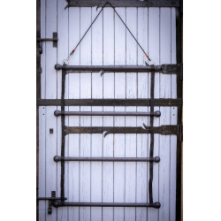 Suporte para mantas de sela Paddock Sports Preto