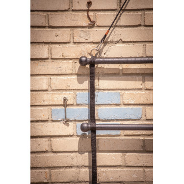 Suporte para mantas de sela Paddock Sports Preto