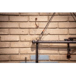 Suporte para mantas de sela Paddock Sports Preto