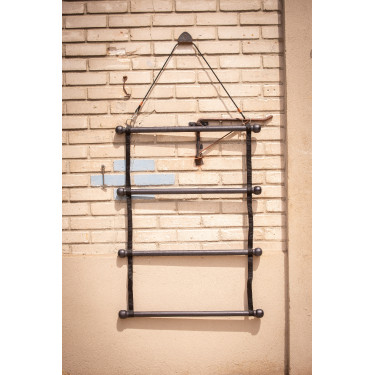 Suporte para mantas de sela Paddock Sports Preto