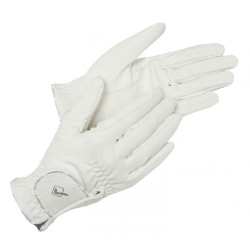 Luvas de equitação Classic LeMieux Branco Luvas de equitação Classic LeMieux Branco