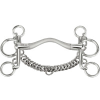 Mors pelham Sprenger Satinox passagem de língua