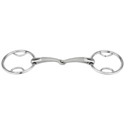 Mordedura 2 anéis Sprenger Satinox com bocal partido