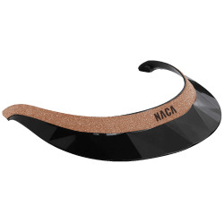 Vizier voor helm Naca GlowUp Preto / ouro rosa