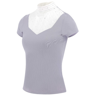 Polo Equithème Lerma de mangas curtas Violeta Polo Equithème Lerma de mangas curtas Violeta