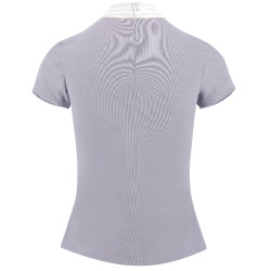 Polo Equithème Lerma de mangas curtas Violeta