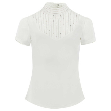 Polo Equithème Vilamoura de mangas curtas Branco Polo Equithème Vilamoura de mangas curtas Branco