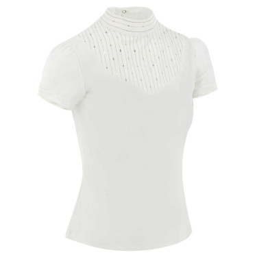 Polo Equithème Vilamoura de mangas curtas Branco Polo Equithème Vilamoura de mangas curtas Branco