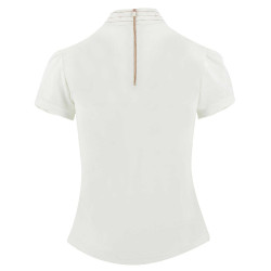 Polo Equithème Vilamoura de mangas curtas Branco Polo Equithème Vilamoura de mangas curtas Branco