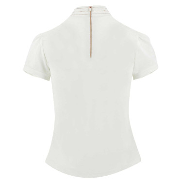 Polo Equithème Vilamoura de mangas curtas Branco Polo Equithème Vilamoura de mangas curtas Branco