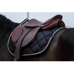 Almofada de sela Equithème Classic Preto