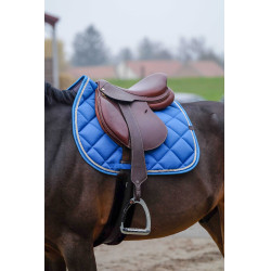 Almofada de sela Equithème Classic Azul royal Almofada de sela Equithème Classic Azul royal