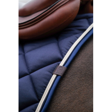Almofada de sela Equithème Classic Azul-marinho