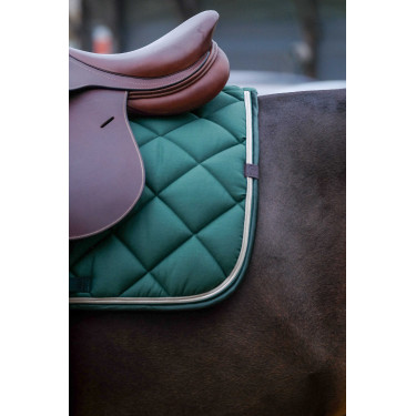 Almofada de sela Equithème Classic Verde escuro
