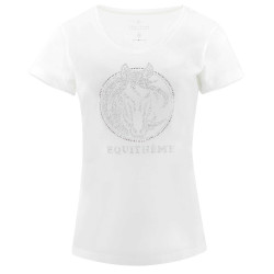 T-shirt Equithème Magali Branco