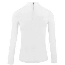Polo Equithème Cabourg lange mouwen Branco