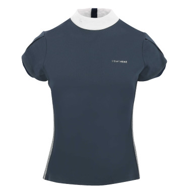 Polo Equithème Ocala de mangas curtas Azul-marinho Polo Equithème Ocala de mangas curtas Azul-marinho