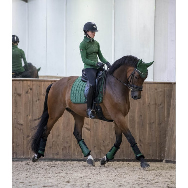 Tapete LeMieux Loire Classic Dressage Square Verde caçador