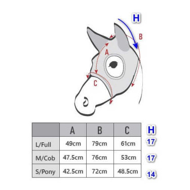 Máscara antistresse Lami-Cell Titanium com orelhas Preto