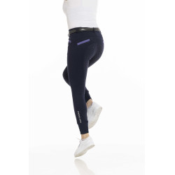 Calça Equithème Kylie com assento de silicone Azul-marinho Calça Equithème Kylie com assento de silicone Azul-marinho