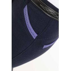 Calça Equithème Kylie com assento de silicone Azul-marinho Calça Equithème Kylie com assento de silicone Azul-marinho