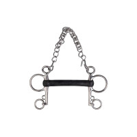 Mors Pelham Metalab borracha macia reta