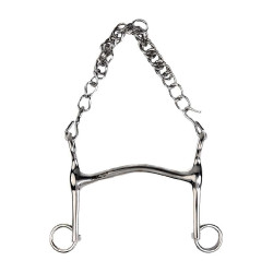 Mordedura de embocadura Metalab cano oco