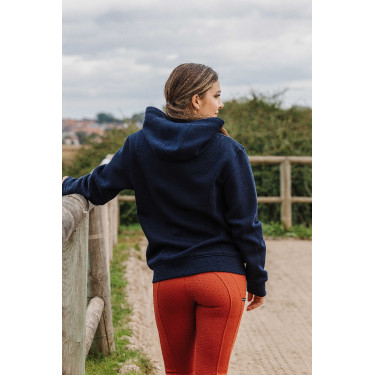 Calça Equithème Brigitte com fundo de silicone Laranja