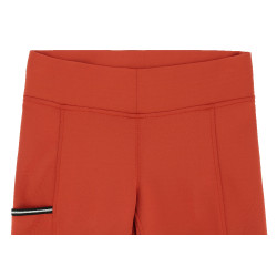 Calça Equithème Brigitte com fundo de silicone Laranja