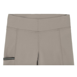 Calça Equithème Brigitte com fundo de silicone  Cinzento-acastanhado Castanho
