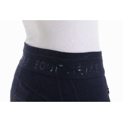 Calça Equithème Pamela com silicone Azul-marinho