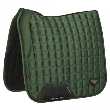 Tapete LeMieux Loire Memory para Dressage Verde caçador Tapete LeMieux Loire Memory para Dressage Verde caçador