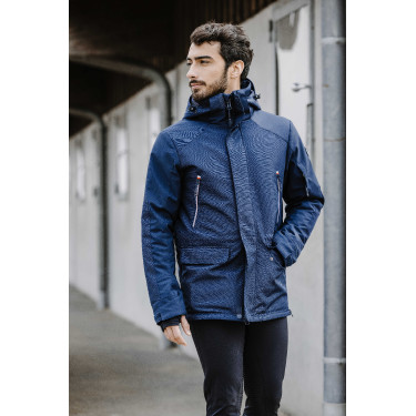 Parka Equithème Alex Azul-marinho Parka Equithème Alex Azul-marinho