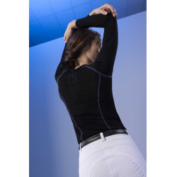 Camiseta Pro Series Rassembler de mangas compridas Preto