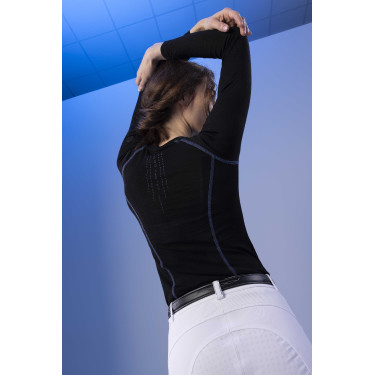 Camiseta Pro Series Rassembler de mangas compridas Preto