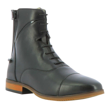 Botas Equithème Wavy com atacadores/fecho éclair Preto