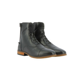 Botas Equithème Wavy com atacadores/fecho éclair Preto