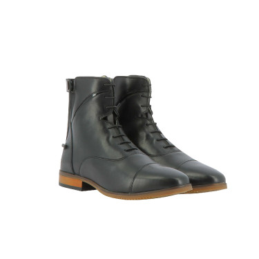 Botas Equithème Wavy com atacadores/fecho éclair Preto