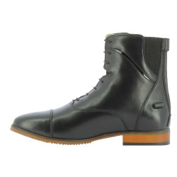 Botas Equithème Wavy com atacadores/fecho éclair Preto