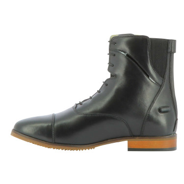 Botas Equithème Wavy com atacadores/fecho éclair Preto