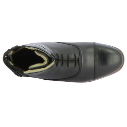 Botas Equithème Wavy com atacadores/fecho éclair Preto