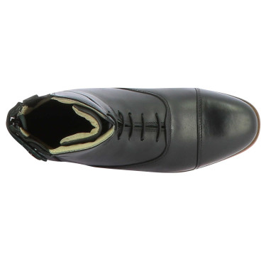 Botas Equithème Wavy com atacadores/fecho éclair Preto