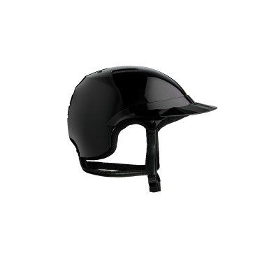 Capacete de equitação NACA Gravity S carbono Preto carbono brilhante / ouro rosa