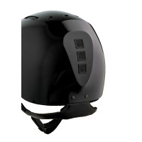 Capacete de equitação NACA Gravity S carbono Carvão azul brilhante