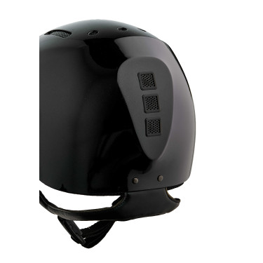 Capacete de equitação NACA Gravity S carbono Preto carbono brilhante / ouro rosa