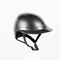 Capacete de equitação NACA Gravity S carbono Cinza grafite / preto