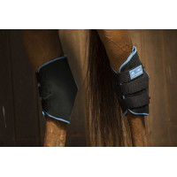 Botas de gelo para jarretes Lami-Cell Preto / azul Botas de gelo para jarretes Lami-Cell Preto / azul