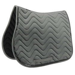 Almofada de sela Equithème Glossy Cinzento