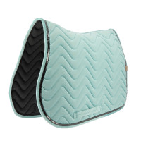Almofada de sela Equithème Glossy Verde claro