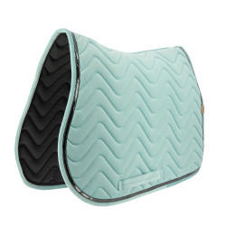 Almofada de sela Equithème Glossy Verde claro Almofada de sela Equithème Glossy Verde claro